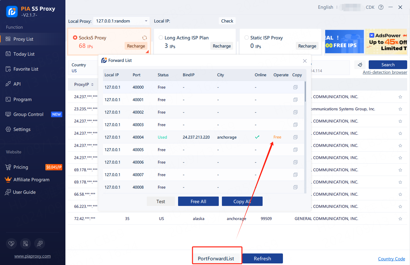 PIA S5 Proxy step4